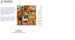 Desktop Screenshot of jc-travel.com